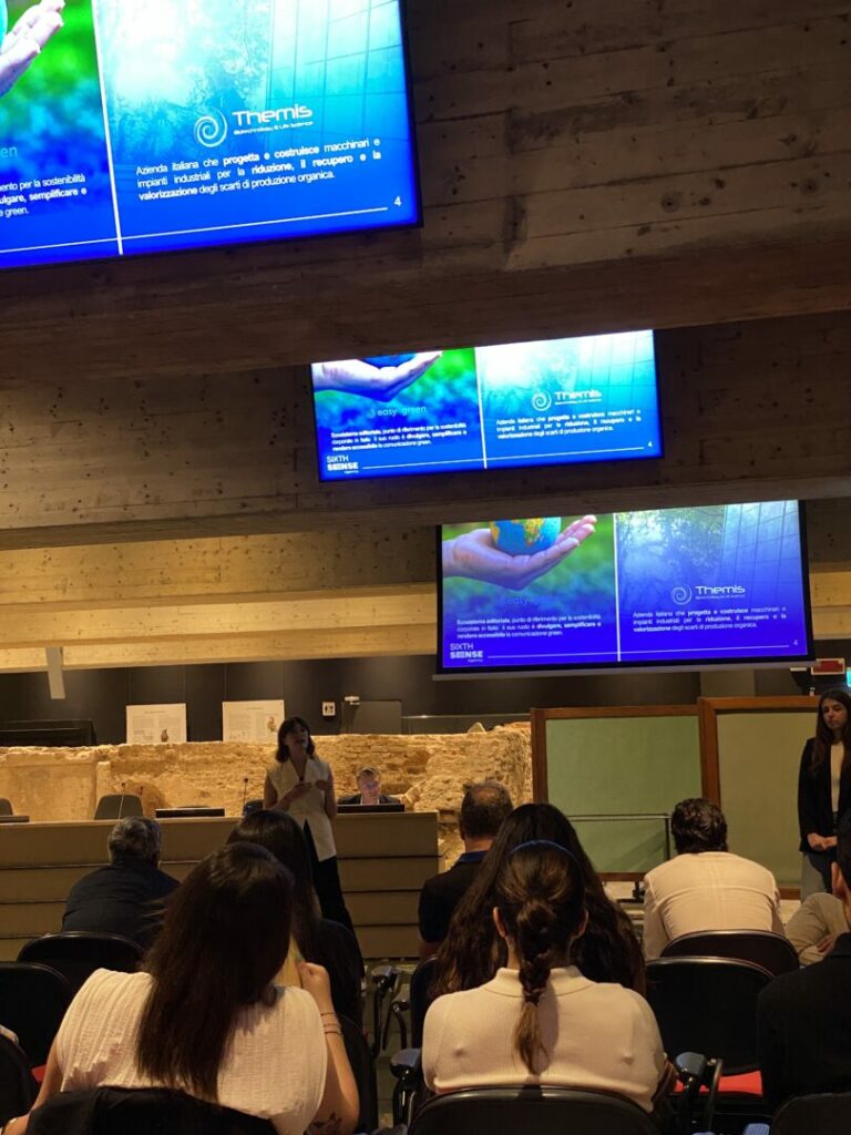 Cinegreen University 2026: la seconda edizione dove sostenibilità, università e imprese si incontrano - easy4green Cinegreen University 2026 la seconda edizione_presentazioni studenti